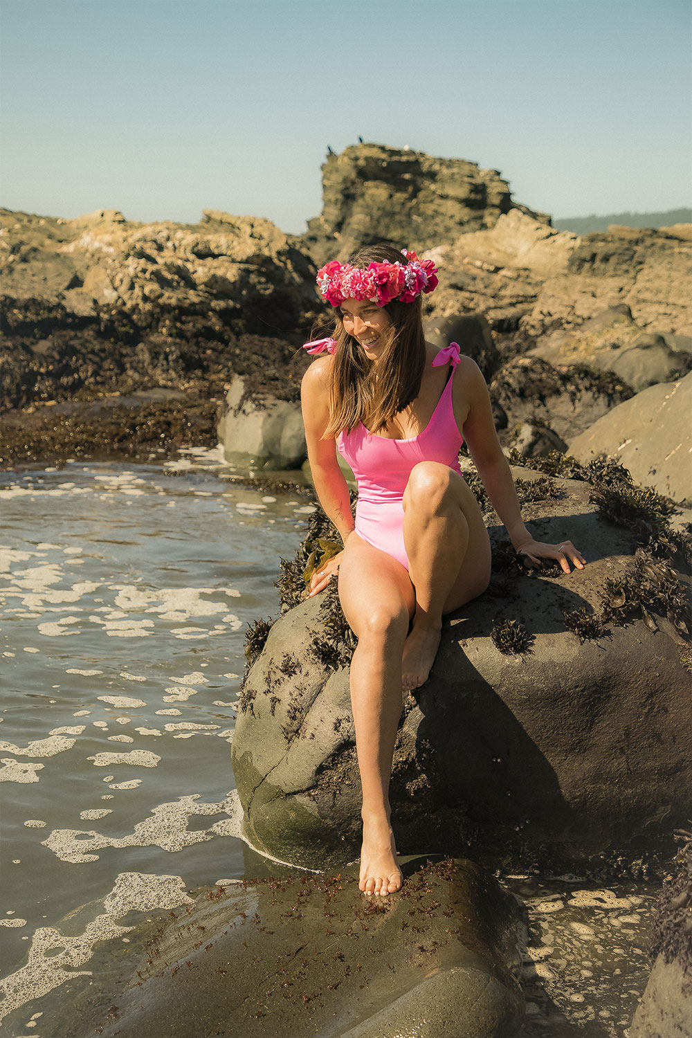 Traje de baño Tides Rosado
