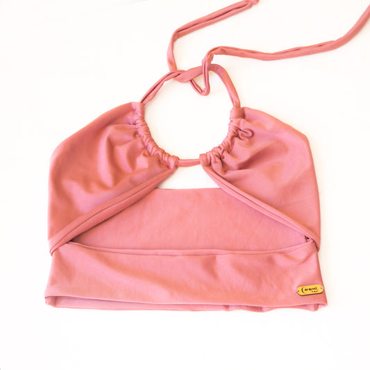 Crop Top Malva Palo Rosa