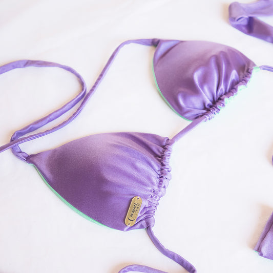 Top Sour Lila/ Verde Menta