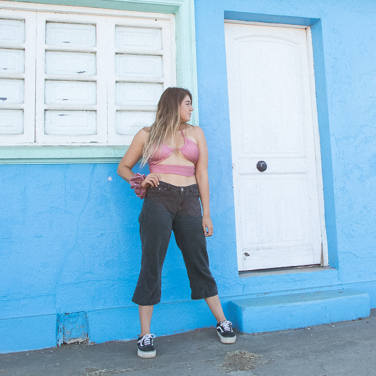 Crop Top Malva Palo Rosa