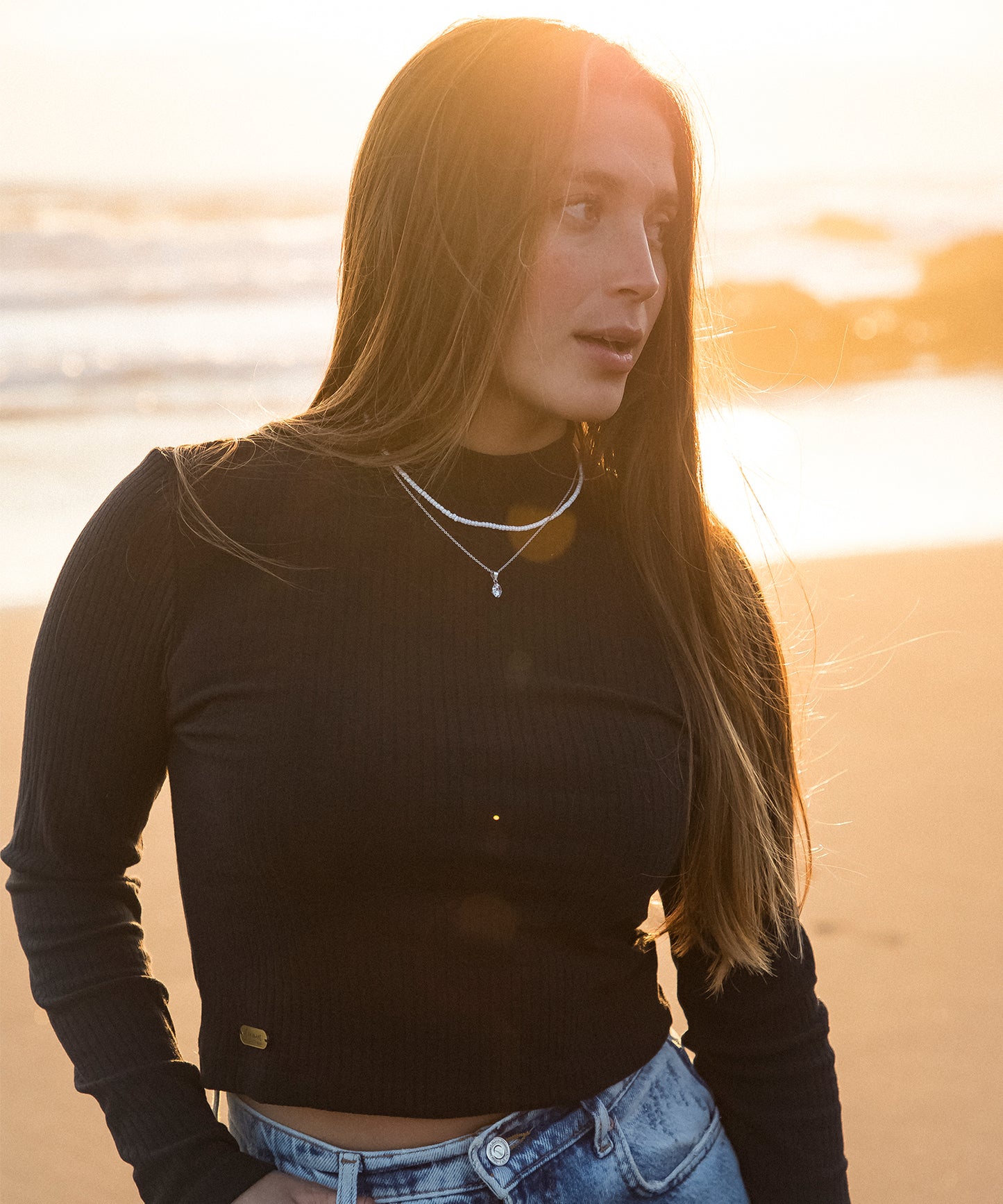 Polera Salma Negro