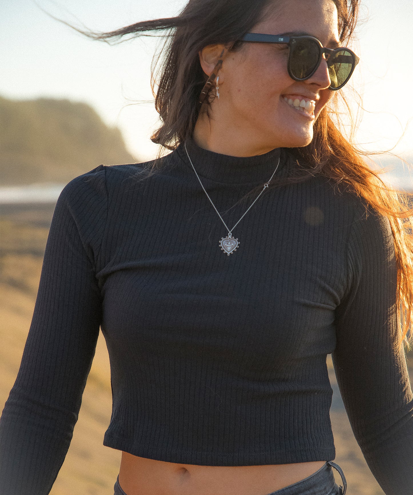 Polera Salma Negro