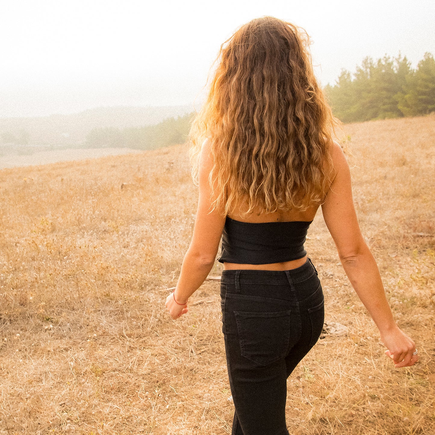 Crop Top Malva Negro