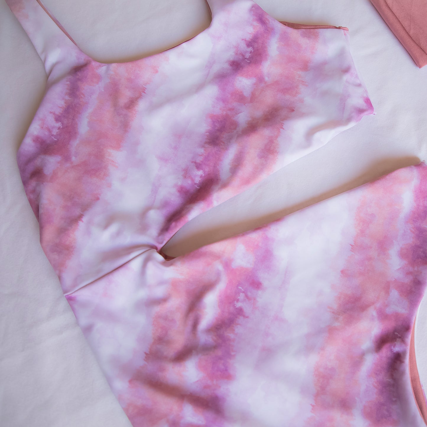 Traje de baño Jelly Palo Rosa/ Rosado Tiedye